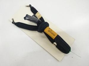 未使用品　正絹　男物羽織紐